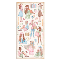 Stamperia Create Happiness Oh lá lá 6x12 Inch Paper Pack (SBBV23)